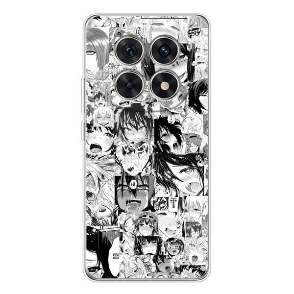 Чехол с принтом «Ahegao manga» для Xiaomi Redmi Note 15 5G