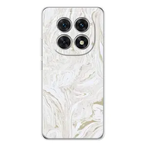 Мраморный чехол на Xiaomi Redmi Note 15 5G (VPrint) (Белый мрамор)