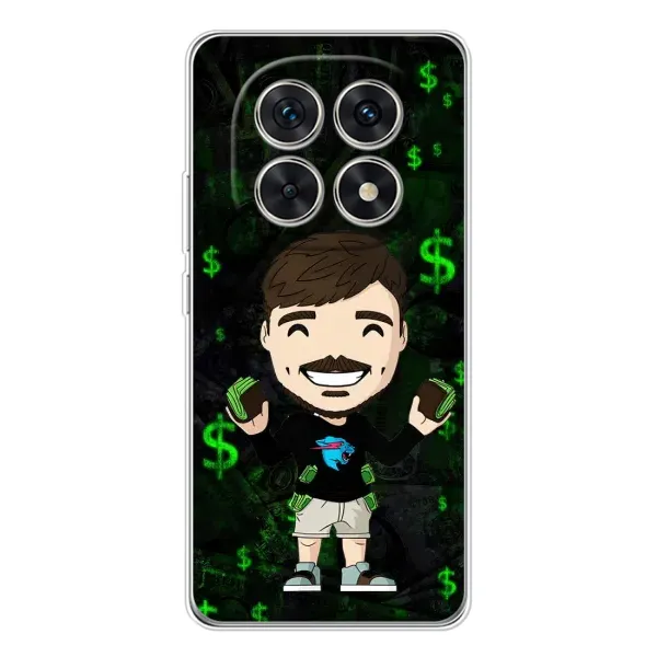 Чехол с принтом «Блогер Beast» для Xiaomi Redmi Note 15 5G