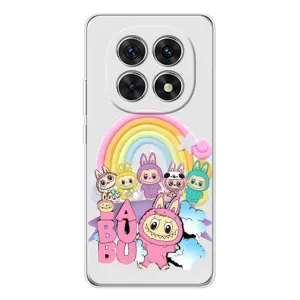Чохол з Лабубу на Xiaomi Redmi Note 15 5G (Фон Лабубу)
