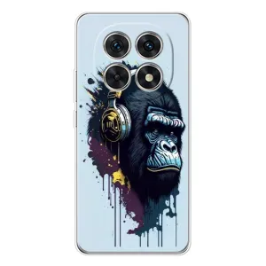 Чохол з Мавпами Xiaomi Redmi Note 15 5G - (AlphaPrint) (Горила в навушниках)