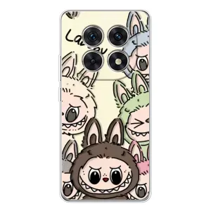 Чохол з Лабубу на Xiaomi Redmi Note 15 5G (Золота мавпа Bored Ape)