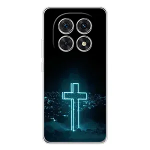 Християнські Чохли для Xiaomi Redmi Note 15 5G (AlphaPrint) (Хрест і місто)