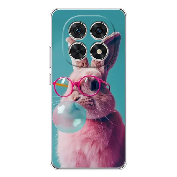 Чехол с принтом «Кролик в очках» для Xiaomi Redmi Note 15 5G Чехол с принтом «Кролик в очках» для Xiaomi Redmi Note 15 5G