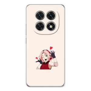 Чехлы Персонажи Аниме Наруто для Xiaomi Redmi Note 15 5G (AlphaPrint) (Лайк Сакура)