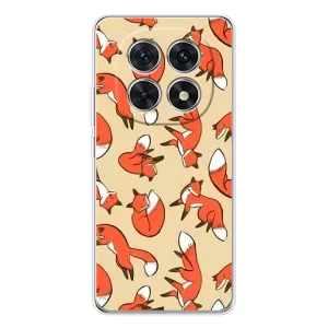 Чехлы с картинкой Лисички для Xiaomi Redmi Note 15 5G (VPrint) (Лисички)