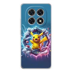 Чохол з Пікачу на Xiaomi Redmi Note 15 5G (Лого Пікачу)