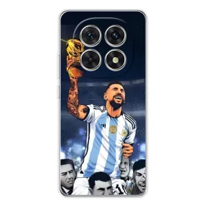 Чохли для Xiaomi Redmi Note 15 5G (Leo чемпіон) (AlphaPrint) (Мессі з кубком)
