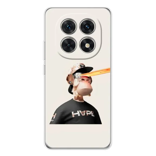 Чехол с принтом «обезьяна NFT в очках» для Xiaomi Redmi Note 15 5G