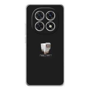 Чехол Майнкрафт на Xiaomi Redmi Note 15 5G (AlphaPrint) Minecraft (Овечка Майнкрафт)