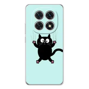 Чехол с принтом для Xiaomi Redmi Note 15 5G (AlphaPrint) Модные коты (Падающий кот)