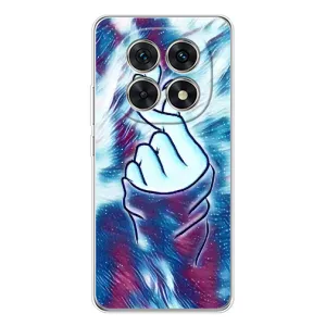 Чохол з принтом для Xiaomi Redmi Note 15 5G (AlphaPrint - Знак сердечка) (Радужне серце)