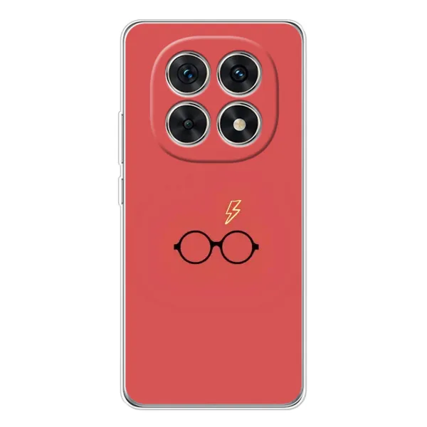 Чехол с принтом «шрам и очки» для Xiaomi Redmi Note 15 5G