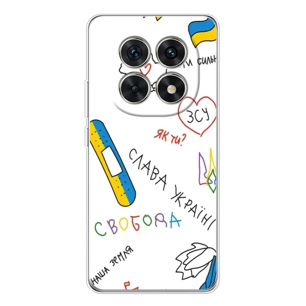 Чехол с принтом «Стикер» для Xiaomi Redmi Note 15 5G Чехол с принтом «Стикер» для Xiaomi Redmi Note 15 5G