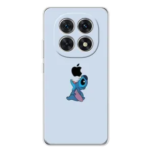 Чехол с принтом Стич на Xiaomi Redmi Note 15 5G (Stitch apple)