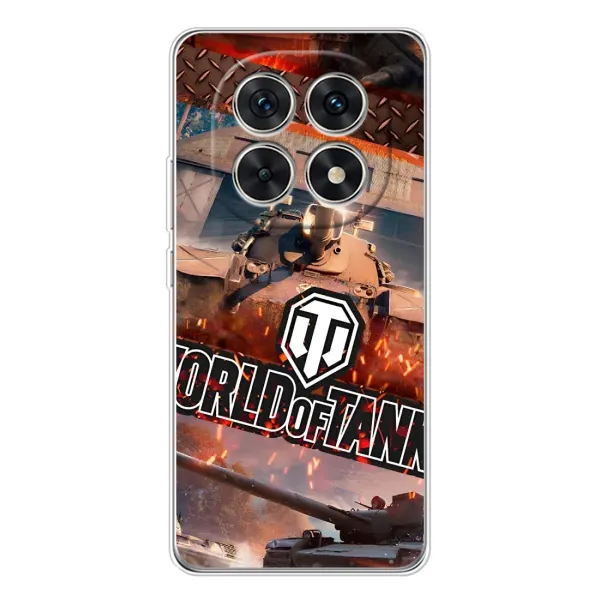 Чехол с принтом «World of Tanks» для Xiaomi Redmi Note 15 5G Чехол с принтом «World of Tanks» для Xiaomi Redmi Note 15 5G