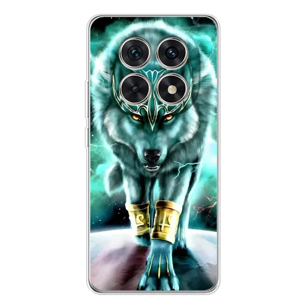 Чехол с принтом «Яркий волк» для Xiaomi Redmi Note 15 5G