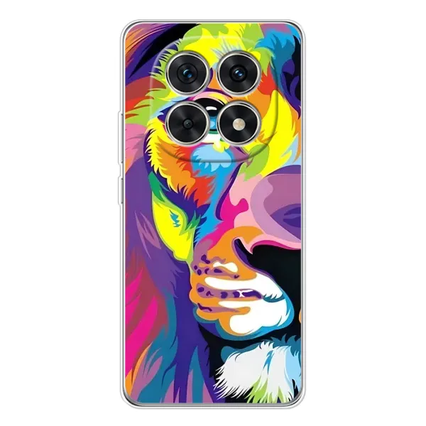 Чехол с принтом «Яркий Лев» для Xiaomi Redmi Note 15 5G