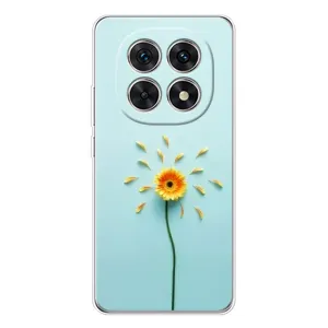 Чохли з квітами для Xiaomi Redmi Note 15 5G (VPrint) (Жовта квітка)