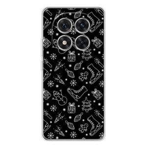 Новорічні, Святкові Чохли для Xiaomi Redmi Note 15 Pro 5G - 2024 год (Новорічний фон)