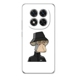 Чехлы с Обезьянами NFT для Xiaomi Redmi Note 15 Pro 5G (AlphaPrint) (обезьяна NFT Adidas)