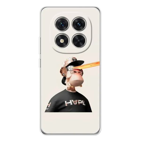 Чехол с принтом «обезьяна NFT в очках» для Xiaomi Redmi Note 15 Pro 5G Чехол с принтом «обезьяна NFT в очках» для Xiaomi Redmi Note 15 Pro 5G