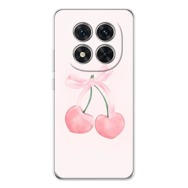 Чехол с принтом «Розовые вишни» для Xiaomi Redmi Note 15 Pro 5G