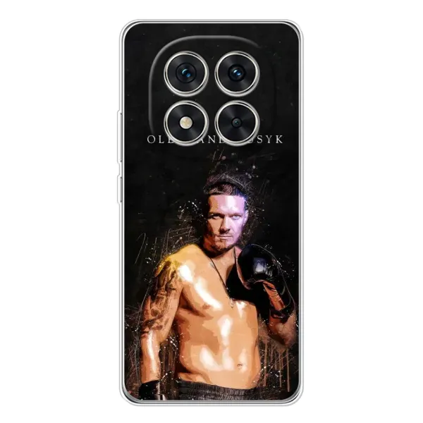 Чехол с принтом «Боксер Александр Усик» для Xiaomi Redmi Note 15 Pro Plus