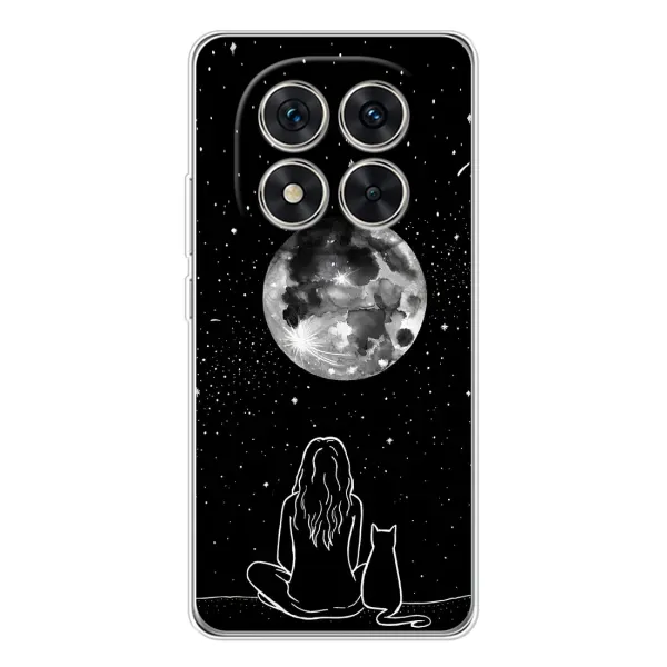 Чехол с принтом «Девушка с котом» для Xiaomi Redmi Note 15 Pro Plus Чехол с принтом «Девушка с котом» для Xiaomi Redmi Note 15 Pro Plus