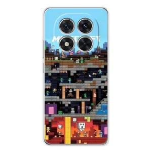 Чехол Майнкрафт на Xiaomi Redmi Note 15 Pro Plus (AlphaPrint) Minecraft (фон Minecraft)