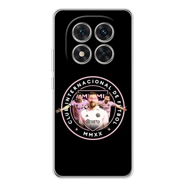 Чохол з принтом «Мессі в лого» для Xiaomi Redmi Note 15 Pro Plus Чохол з принтом «Мессі в лого» для Xiaomi Redmi Note 15 Pro Plus