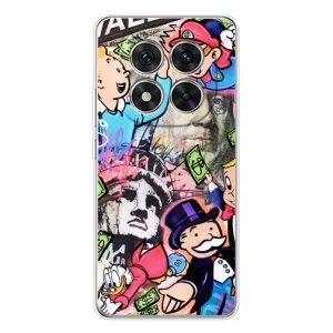 Чехлы с крутыми принтами для Xiaomi Redmi Note 15 Pro Plus - (PREMIUMPrint) (Monopoly man)
