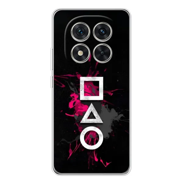 Чехол с принтом «Символы Игра кальмара» для Xiaomi Redmi Note 15 Pro Plus