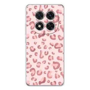 Чехол с розовым рисунком для Xiaomi Redmi Note 15 Pro Plus (Розовый леопард)