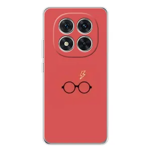 Чехлы с Гарри Поттером для Xiaomi Redmi Note 15 Pro Plus (AlphaPrint) (шрам и очки)