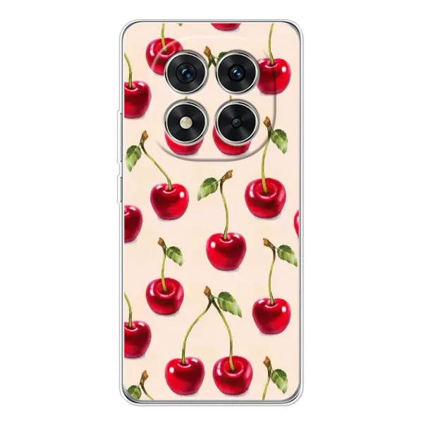 Чехол с принтом «Вишня» для Xiaomi Redmi Note 15 Pro Plus