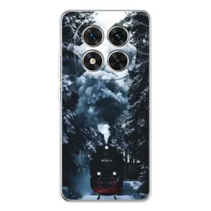 Новогодние, Праздничные Чехлы для Xiaomi Redmi Note 15 Pro Plus - 2024 год (Зимний поезд)