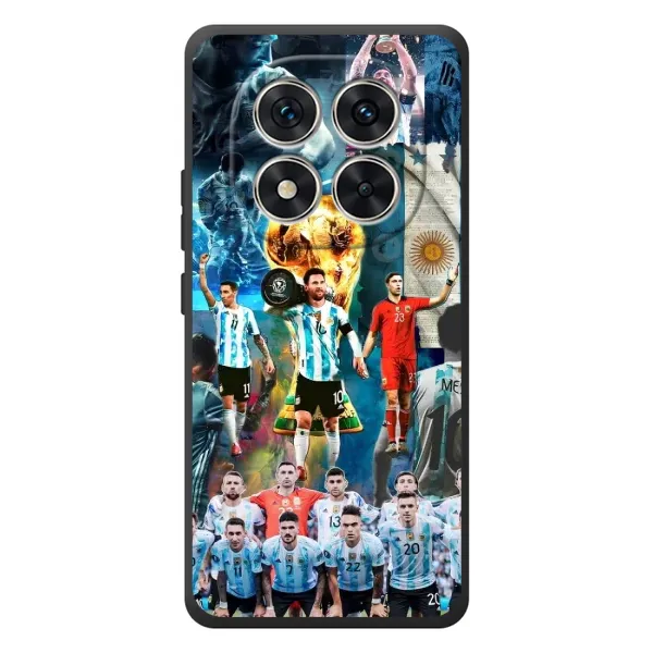 Чохол з принтом «Аргентина Мессі» для Xiaomi Redmi Note 15 Pro