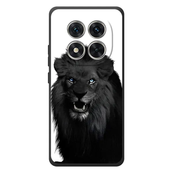 Чохол з принтом «Чорний ЛЕВ» для Xiaomi Redmi Note 15 Pro