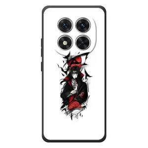 Чехлы на тему: Итачи Учиха для Xiaomi Redmi Note 15 Pro (AlphaPrint) (Итачи с атрибутами)