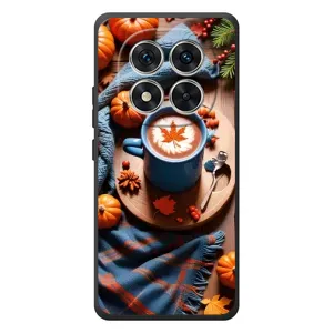 Чехол с уникальным дизайном «Осень с кофе» для Xiaomi Redmi Note 15 Pro