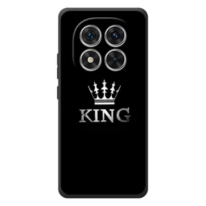 Чехол с Короной Редмі Нот 15 Про - (AlphaPrint) (KING)