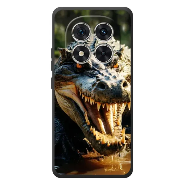 Чохол з принтом «Небезпечний крокодил» для Xiaomi Redmi Note 15 Pro
