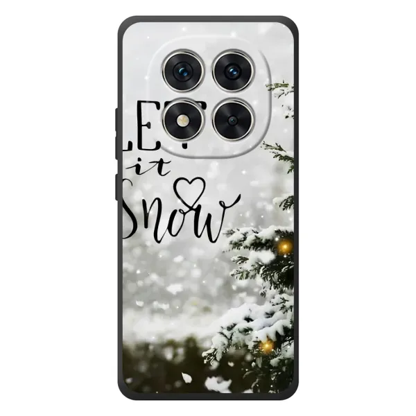 Чохол з принтом «Let it snow» для Xiaomi Redmi Note 15 Pro