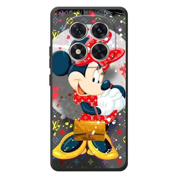 Чехол с принтом «Minni с бантиком» для Xiaomi Redmi Note 15 Pro