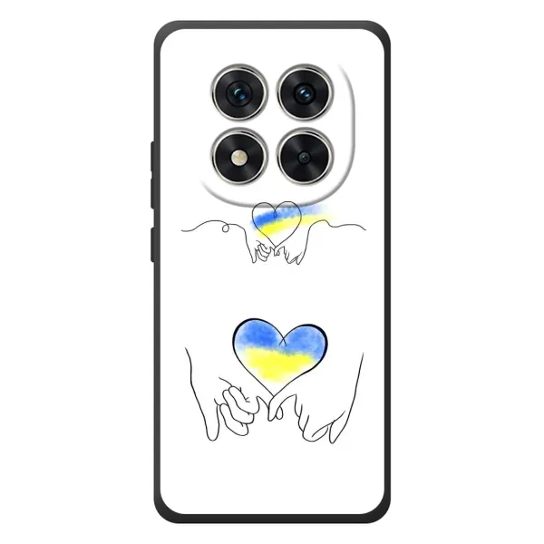 Чехол с принтом «Мир Украине» для Xiaomi Redmi Note 15 Pro