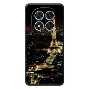 Чехол Эйфелева Башня для Xiaomi Redmi Note 15 Pro - (AlphaPrint) (Ночной Париж)