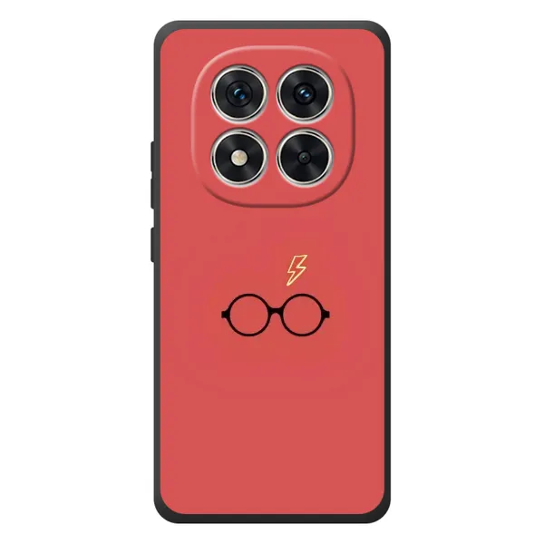 Чехол с принтом «шрам и очки» для Xiaomi Redmi Note 15 Pro Чехол с принтом «шрам и очки» для Xiaomi Redmi Note 15 Pro