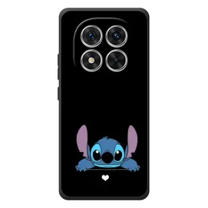 Чохол з принтом Стіч на Xiaomi Redmi Note 15 Pro (Стіч на чорному)