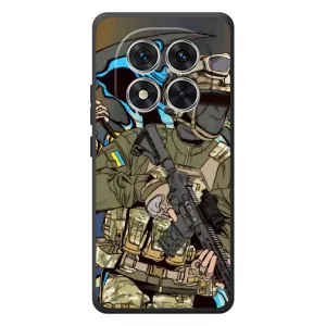 Чехлы с картинкой ЗСУ для Xiaomi Redmi Note 15 Pro (AlphaPrint) (Воїн ЗСУ)